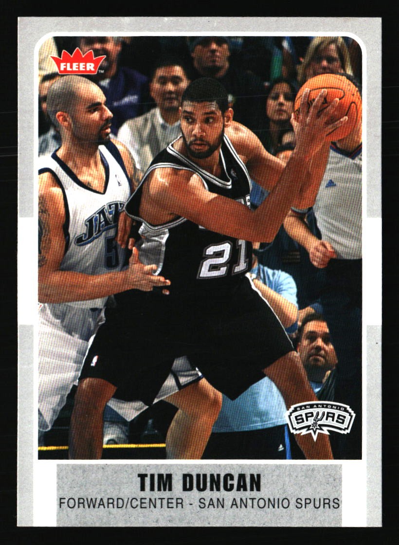 Tim Duncan Basketball Cards - You Pick - San Antonio Spurs USA - Part 3