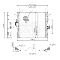 LadeluftküHler FüR Toyota Land Cruiser Prado 09- 1794030160