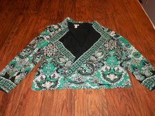 Chico's womens jacket size 3 MINT cond blazer