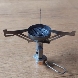 FORCLAZ Trek 500 Lightweight Camping Gas Stove With Lighter. Used only one trip