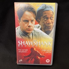 The Shawshank Redemption VHS Video Tape (1994) Tim Robbins Morgan Freeman