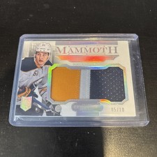 2013-14 panini dominion mammoth rookie  patch /10 nikita zadorov