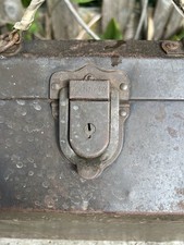 Antique Vintage Kennedy Kits Machinist Coffin Shape Toolbox - RARE