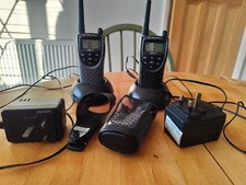 Motorola XTN446 Portable Two-Way Radios Walkie Talkies with Chargers