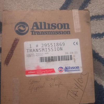 For Allison TCM Transmission Control Module 29551869 A59 12V/24V