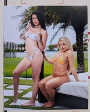 Cora Jade Mandy Rose 8x10 Photo Print WWE NXT Wrestling AEW Picture Elayna Black