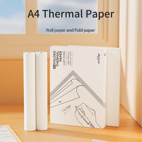 PeriPage 2 Rollen A4 Thermopapier Rolle für 210x30mm Tragbarer Thermodrucker NGSF - Bild 4 von 10