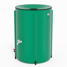 100Gallon Rain Barrel, Water Collector Portable Collapsable Rainwater Collection