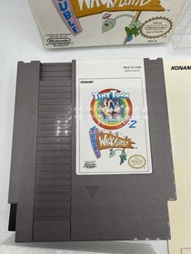 Tiny Toon Adventures 2 Trouble In Wackyland CIB NES Game 100% Complete In Box