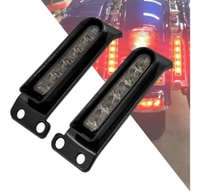 HDBUBALUS LED Saddlebag Support Inserts Auxiliary Fender Light