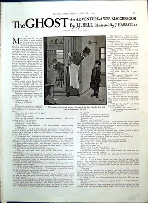 Old Pears Story Ghost Little Boy Spinster Slide Plank Nail Bunker 1915 20th