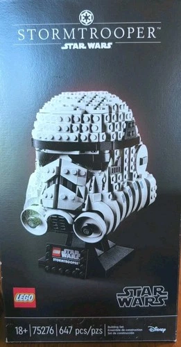 LEGO Star Wars Stormtrooper Helmet (75276) – Built  with Box