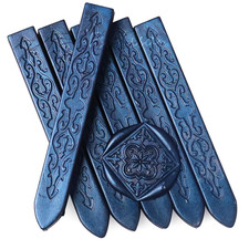 Sealing Wax Sticks without Wicks 6PCS Fire Lacquer Wax Seal Strip for Wax Seal S