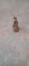 Vintage Welsh Women  Brass Bell With Traditional Dress Fittings.Uk Postage Only