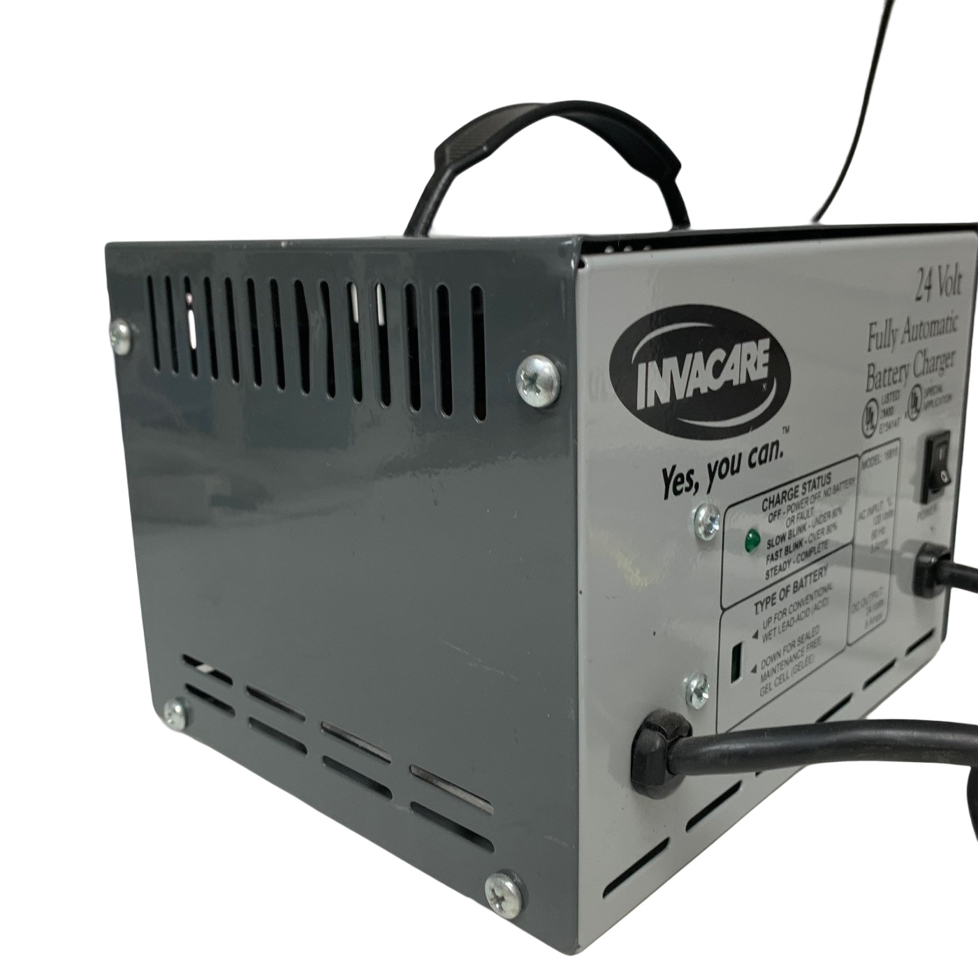 Invacare 16810 Wheelchair Battery Charger Fully Automatic 24 Volt 8 Amp