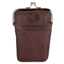 Julia Buxton Heiress Cigarette Case Mahogany,Wallets