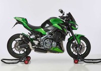 MontagestäNder Set Va/Ha + Bobbins Schwarz FüR Kawasaki Z1000 2014-2016 ZRT00F