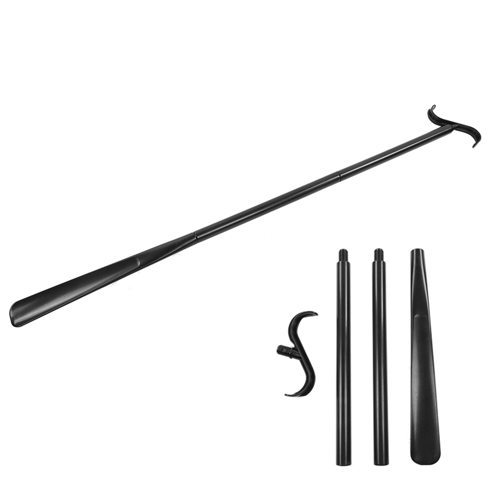 Detachable Long Dressing Stick Portable Shoe Horn Aid For Easy Dressing