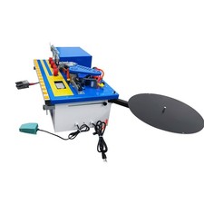 Automatic Woodworking Edge Banding Machine Double-sided Trimming Gluing