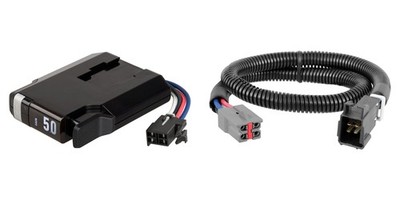 CURT Triflex Next Trailer Brake Controller & Vehicle Wiring Harness 51146 51312
