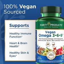 Purity Products Omega 369 Vegan and Vegetaria...