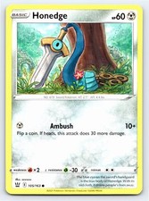 Honedge 105/163 Common Battle Styles Pokemon Card - NM
