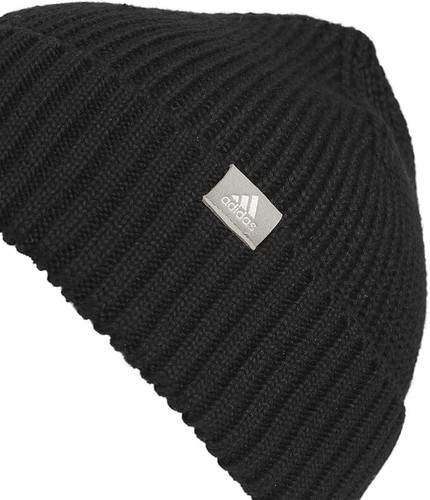Adidas Damen Fashioned Fit Fold Beanie Mütze Schwarz Einheitsgröße - Bild 3 von 5