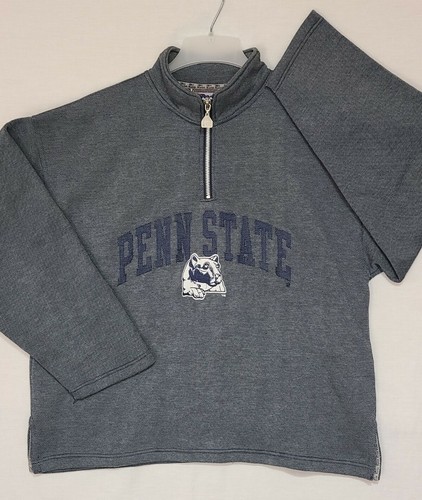Vtg Pro Player Penn State Nittany Lions Sweater 1/4 Zip Pullover (H4) - Picture 2 of 6