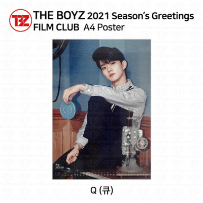 THE BOYZ 2021 Season's Greetings Film Club A4 Poster Each