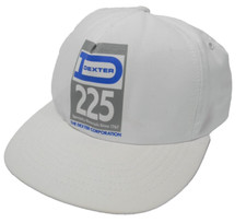DEXTER 225 BASEBALL HAT CAP MANY 4 SALE VTG USA MADE SNAP BACK