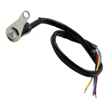 LED Hazard Light Switch Waterproof Emergency Lamp Switch for Motorcycle Scooter
