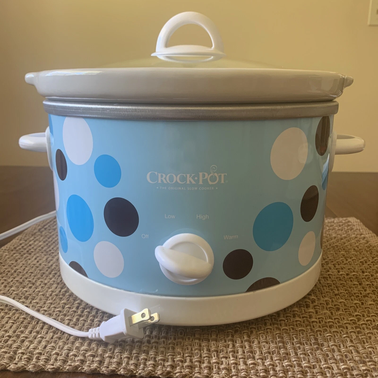 crock pot slow cooker 4 qt Model SCR450-BP