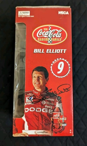 Coca-Cola Racing Family NASCAR Bill Elliott Bobble Head Knockers #9 2002 NIB - 第 2/4 張圖片