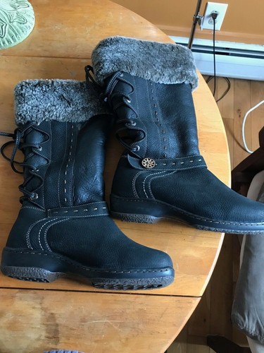 Women's Blondo Black Leather Genuine 