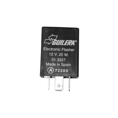 Relè Lampeggiatore LED 12V A 2 Pin Regolabile Per Moto E Auto - Risolve Iperlampeggio, 50-200 Lampeggi/min - 2