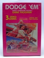 Atari 2600 Spiel - Dodge 'Em #Picturelabel Mit Ovp