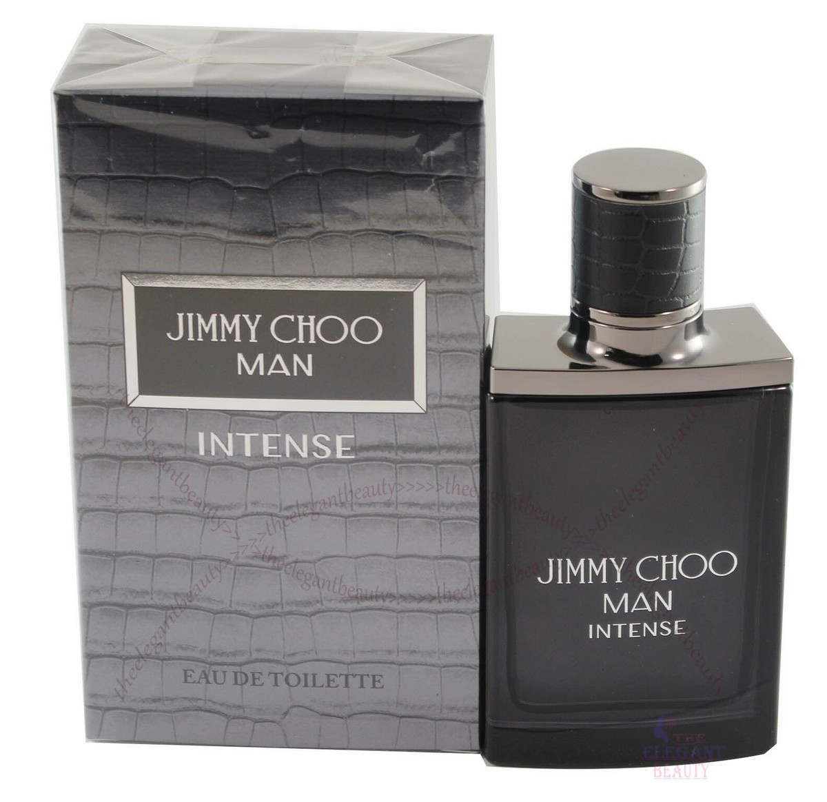 Jimmy Choo Intense Man 1.7/1.6oz/50ml Eau De Toilette For Men New