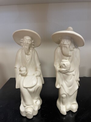 Ayner Ceramic 9'' Oriental Figurines * Dora * 1981