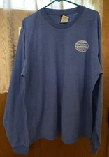 MOUNTAIN~WHITE SANDS NAT PARK T SHIRT~XL~BLUE~LONG SLEEVE~NEW MEXICO