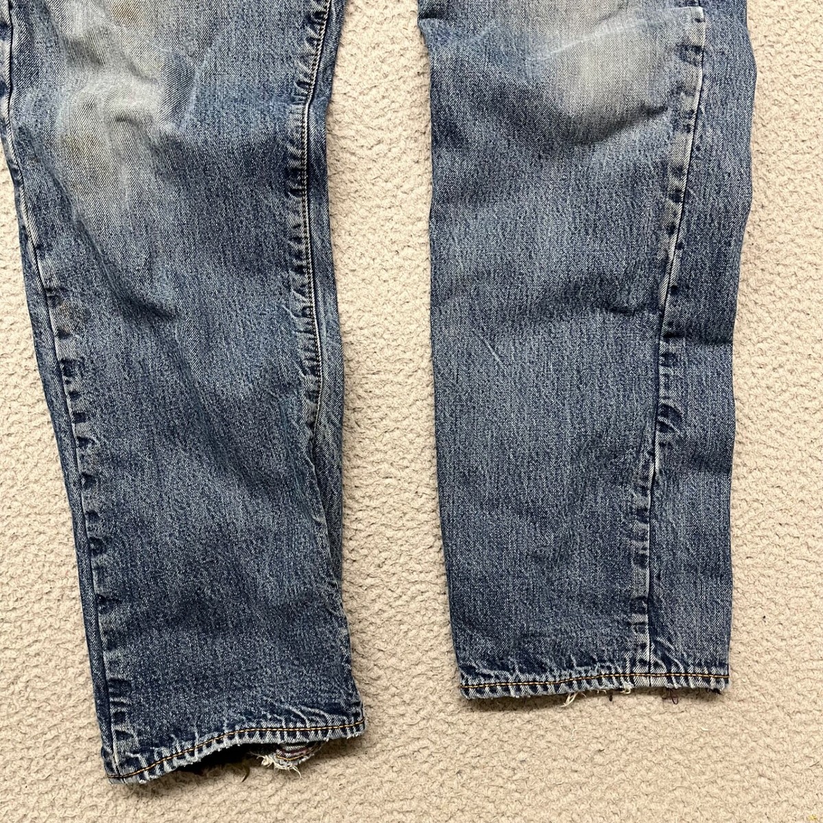 Levi’s Vintage Denim Vintage Levis Jeans Mens 38x34 (Fits 35x33) Blue 504 Straight Leg