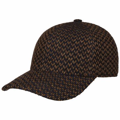 ALFONSO DESTE Alfonso DEste Twotone Wool Cap Basecap Baseballcap Wintercap
