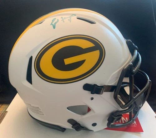 BRETT FAVRE Signed Full-Sized Lunar Eclipse Speed Authentic Helmet RADTKE