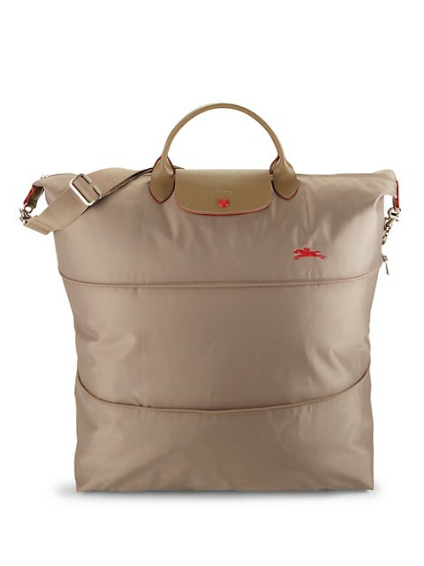 longchamp expandable duffel