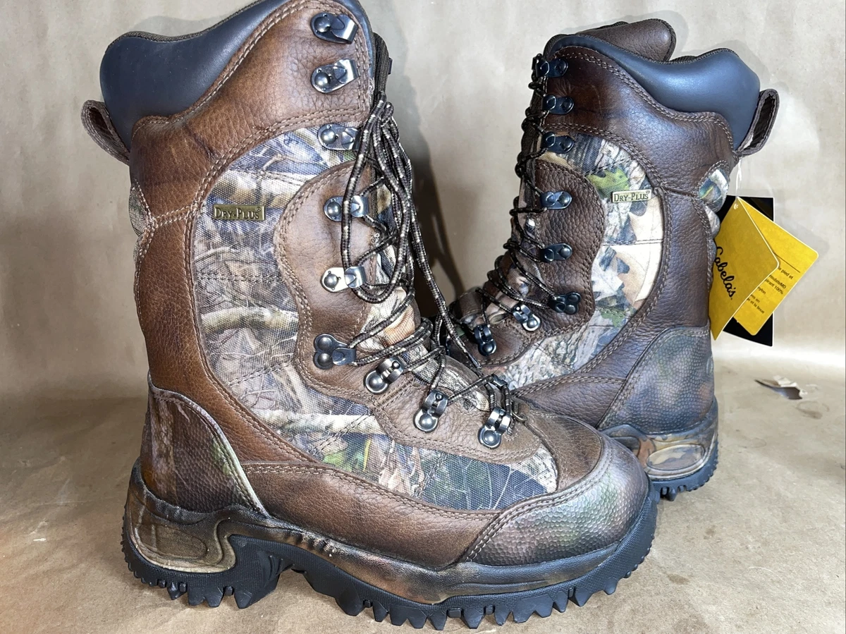 Hunter Xbox Bottes De Chasse Camouflage Imperméables Avec Tige En Acier - Marque BONE, Occasion, état Correct Avec Feutre