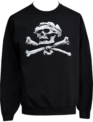 Gothic Sweatshirt Victorian Gravestone Skull Tomb Memento Mori Laurel Leaf