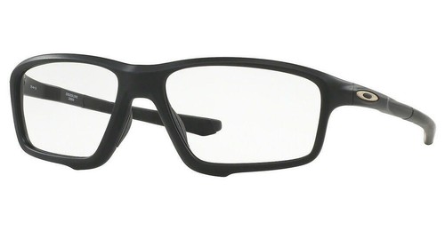 Oakley OX8076 CROSSLINK ZERO Designer Glasses Spectacle Frame - BLACK + Case - Picture 4 of 9