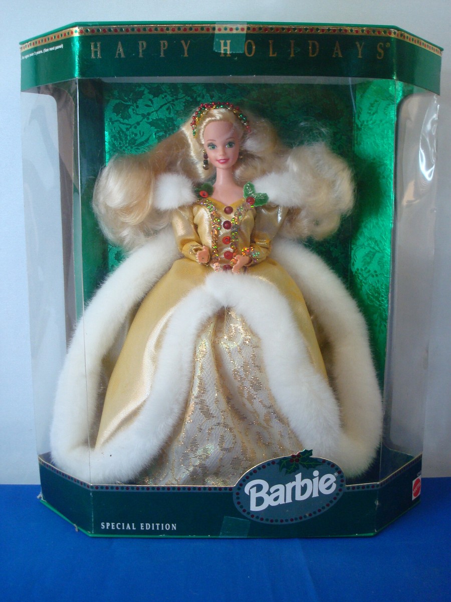 RARE FACTORY MISPRINT Happy Holidays Special Edition 1994 BARBIE