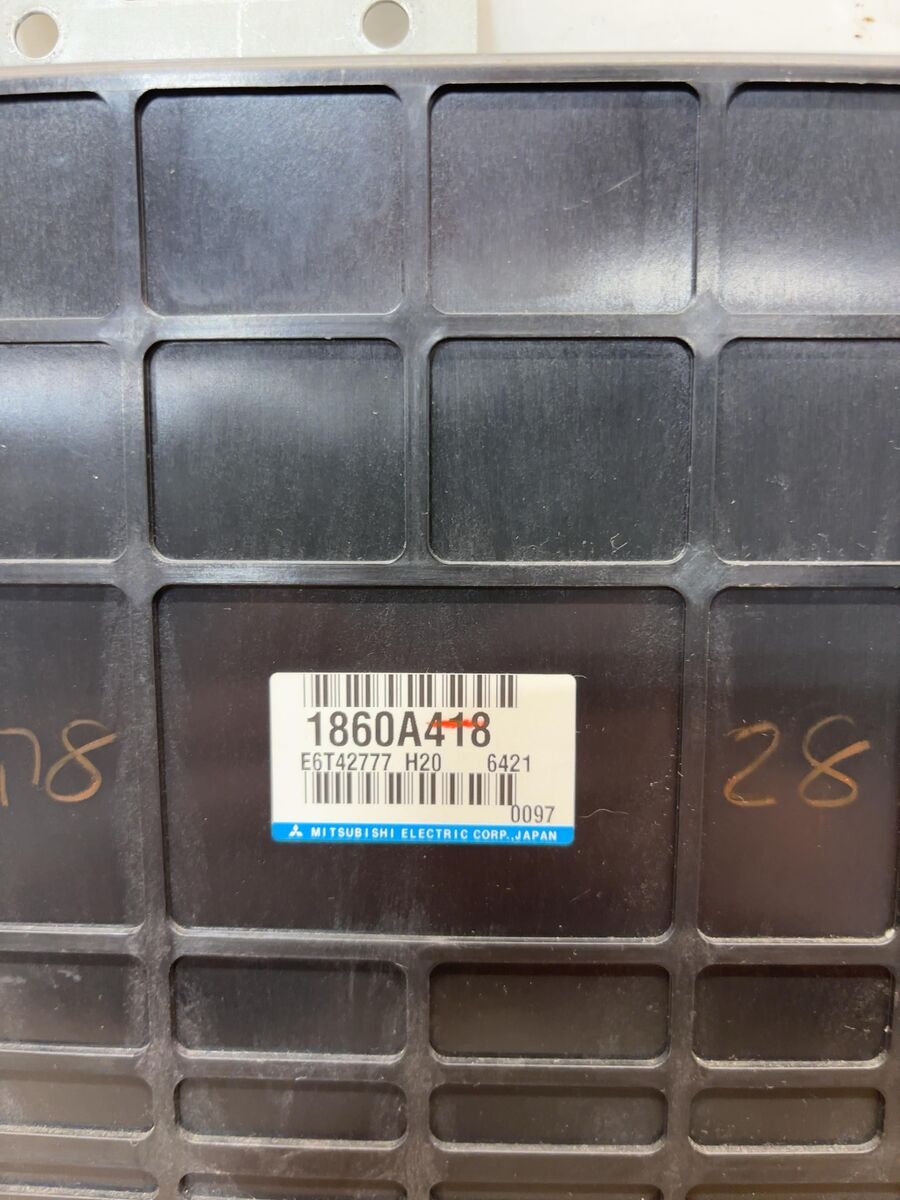 06 MITSUBISHI LANCER Engine/motor Brain Box OEM: 1860A418 06 MITSUBISHI LANCER Engine/motor Brain Box OEM: 1860A418