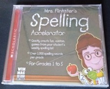 Mrs. Flinkster's Spelling Accelerator PC/MAC, SEALED 