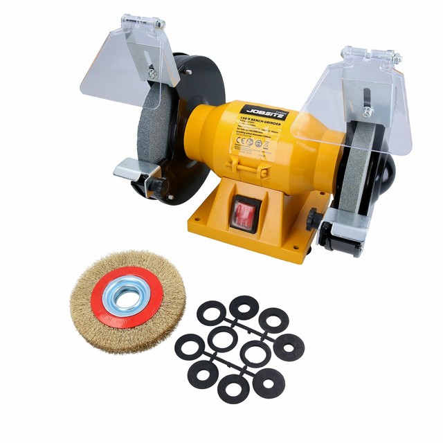 150mm Electric Bench Grinder 150w Grinding Polishing And 6